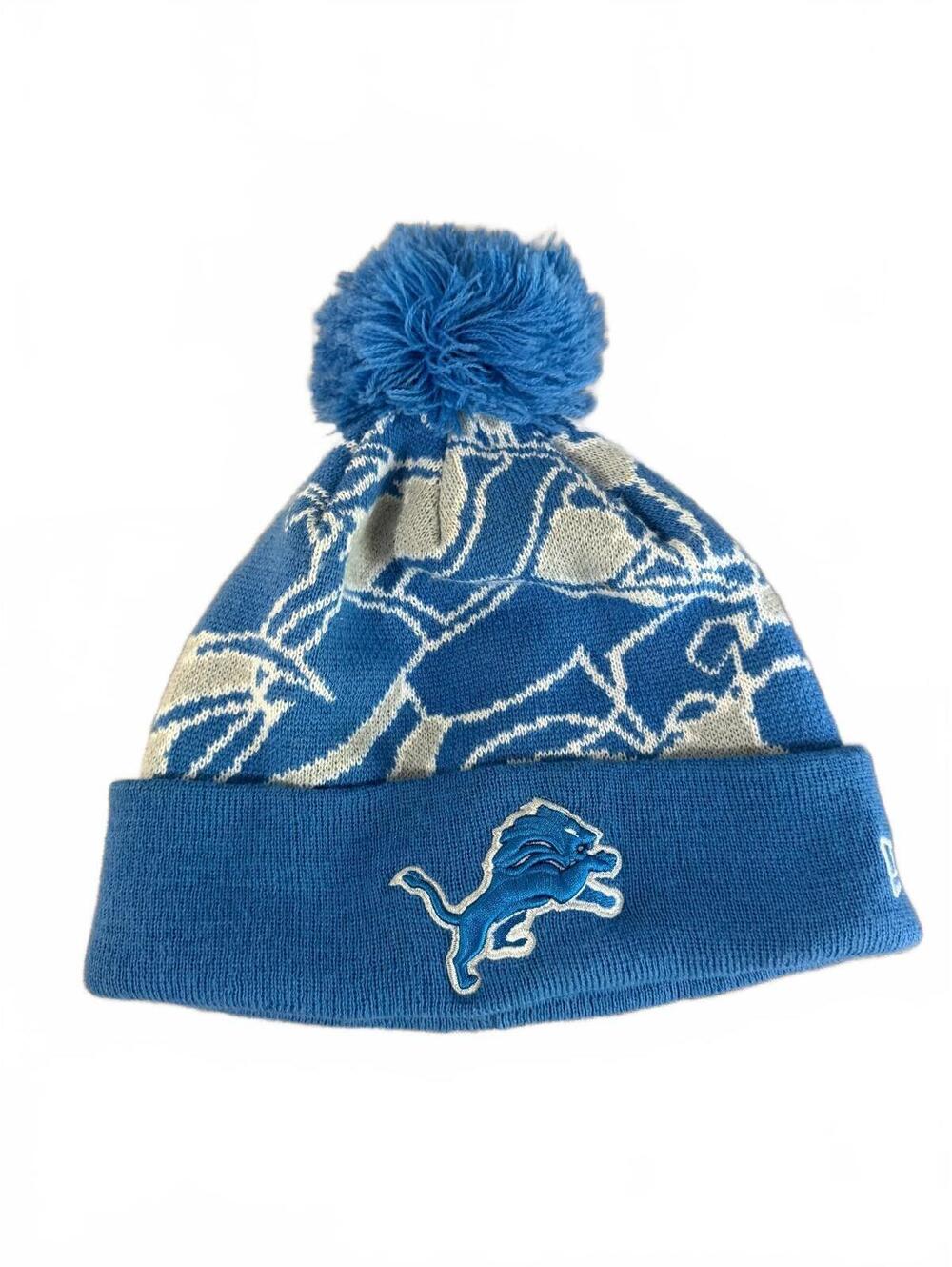 Detroit Lions New Era NFL Football Winter Hat